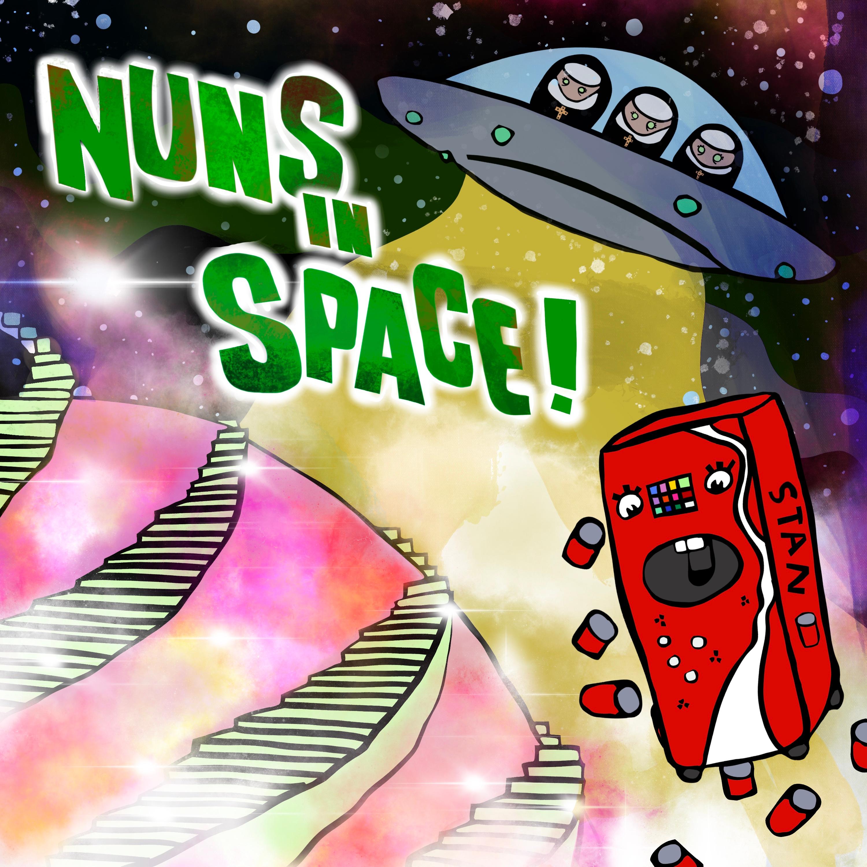 Thumbnail for "Wrapping up Nuns in Space". Thumbnail for "Wrapping up Nuns in Space".
