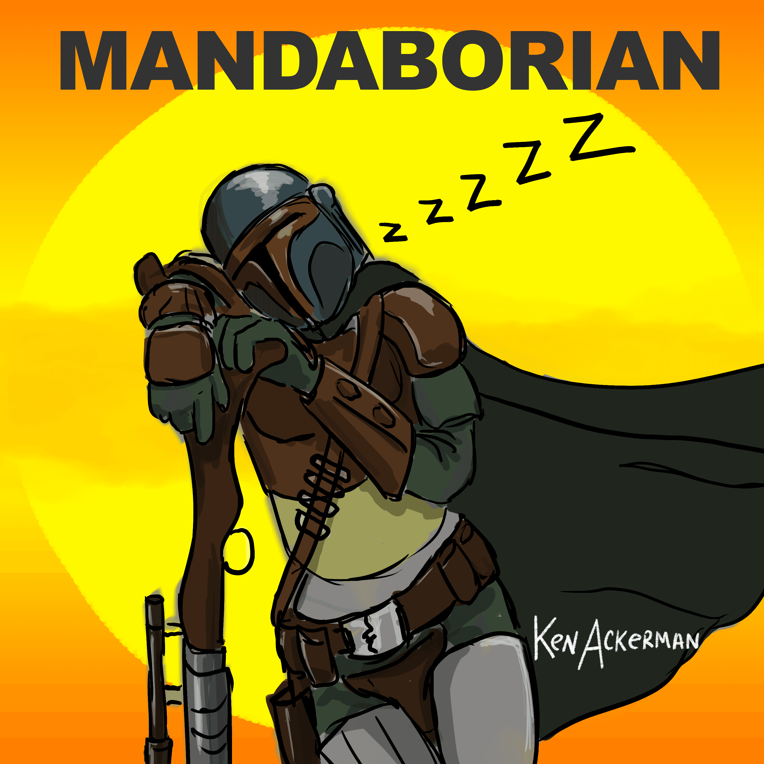 Thumbnail for "Holy Terry Gilliam - Mandaborian on Mandalorian S3E7". Thumbnail for "Holy Terry Gilliam - Mandaborian on Mandalorian S3E7".