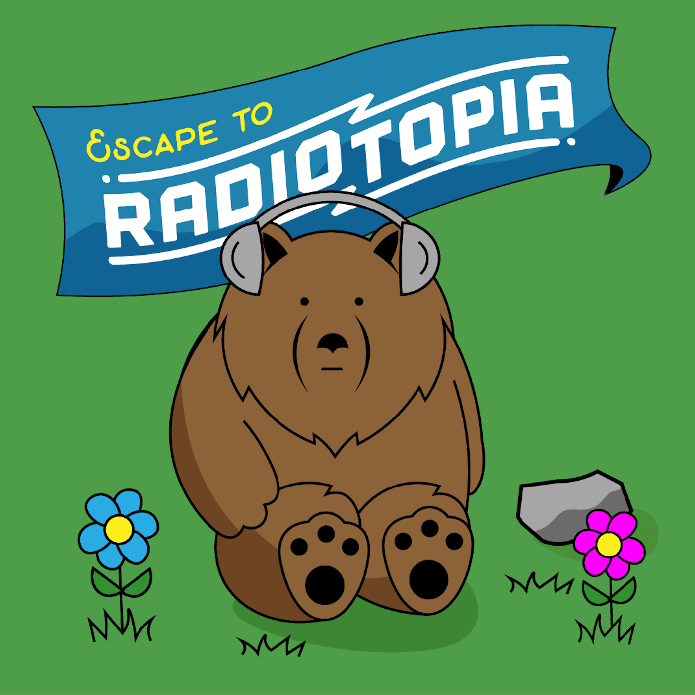 Thumbnail for "Escape to Radiotopia with Three New Shows". Thumbnail for "Escape to Radiotopia with Three New Shows".