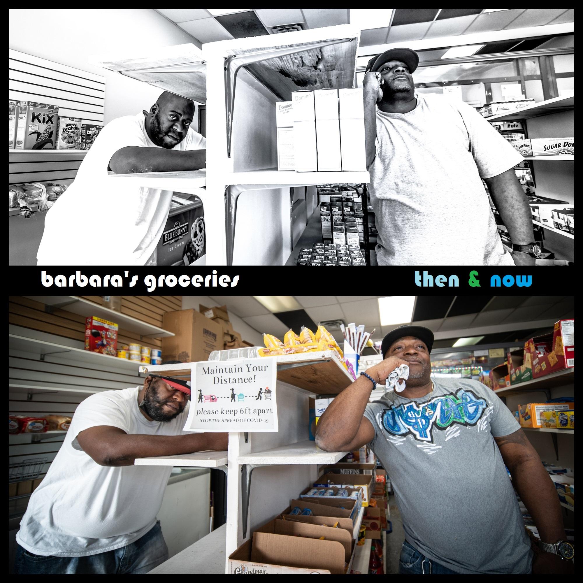 Thumbnail for "Barbara's Groceries, Then & Now". Thumbnail for "Barbara's Groceries, Then & Now".