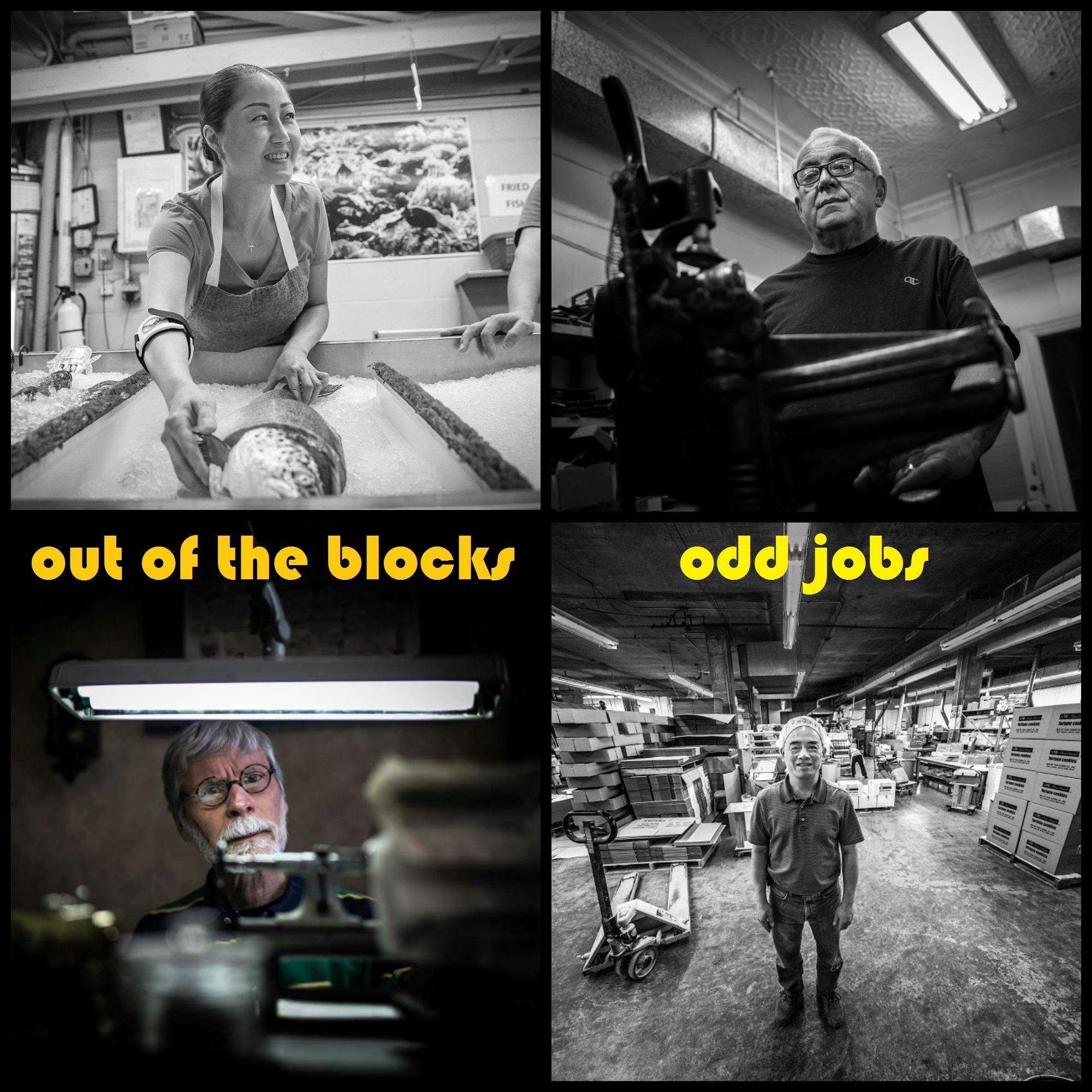 Thumbnail for "Odd Jobs". Thumbnail for "Odd Jobs".