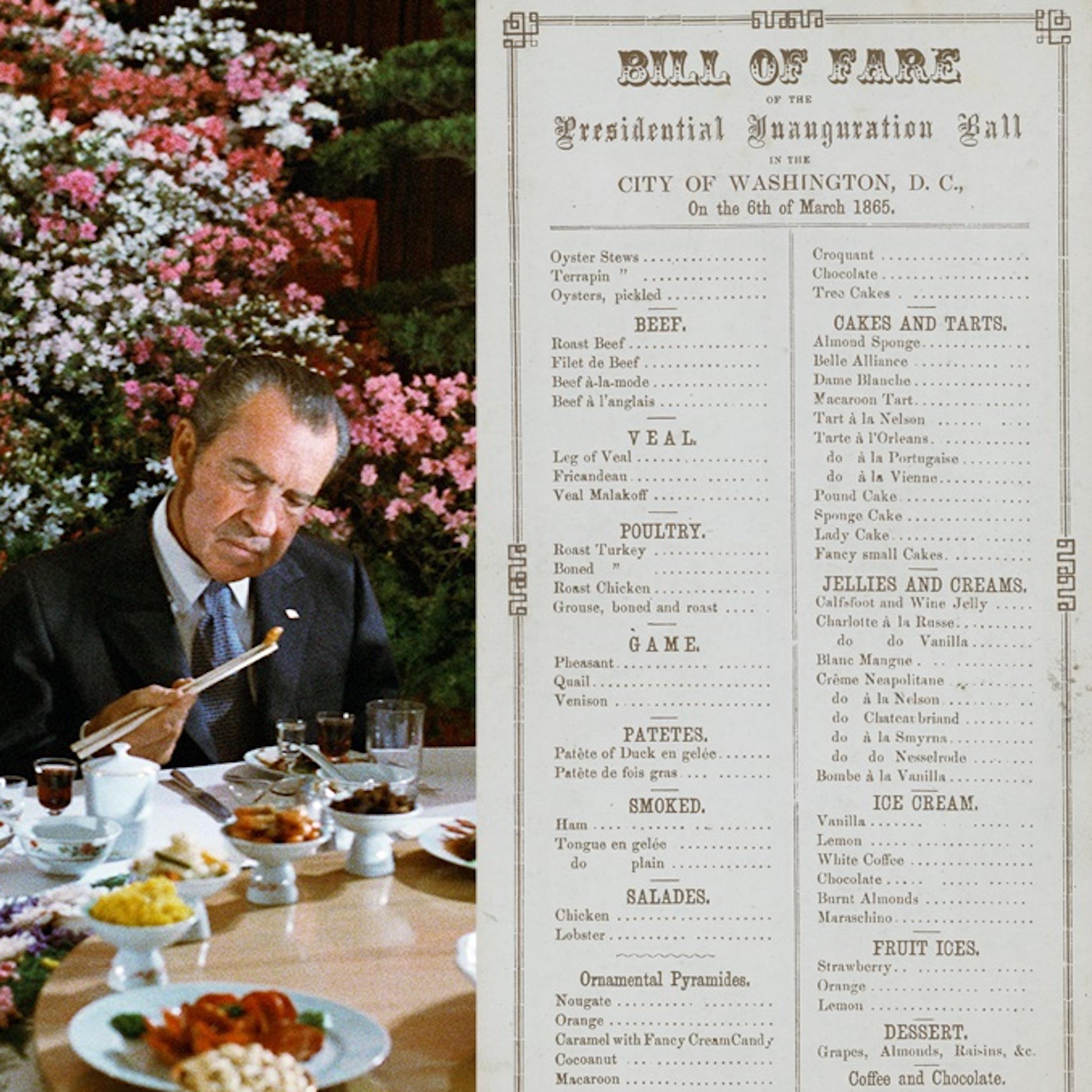 Thumbnail for "White House Noshes: What Presidents Really Eat". Thumbnail for "White House Noshes: What Presidents Really Eat".