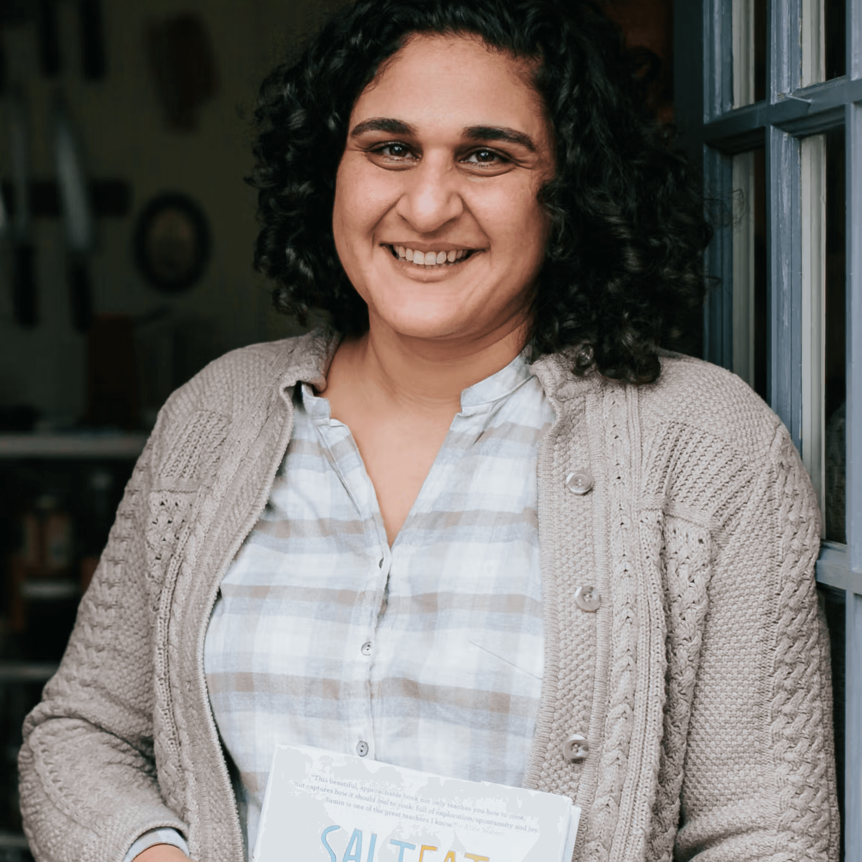 Thumbnail for "Samin Nosrat Throwback: The Salt Fat Acid Heat Interview". Thumbnail for "Samin Nosrat Throwback: The Salt Fat Acid Heat Interview".