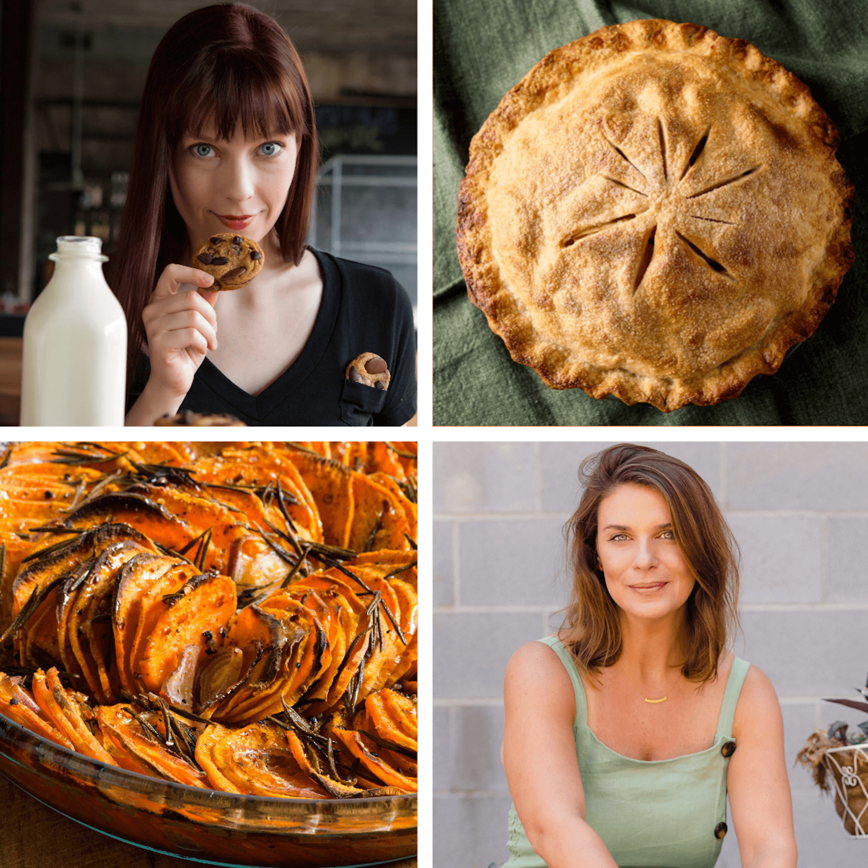 Thumbnail for "Thanksgiving Throwback (2019): Pumpkin Pie Secrets and Vivian Howard’s Spoon Bread". Thumbnail for "Thanksgiving Throwback (2019): Pumpkin Pie Secrets and Vivian Howard’s Spoon Bread".