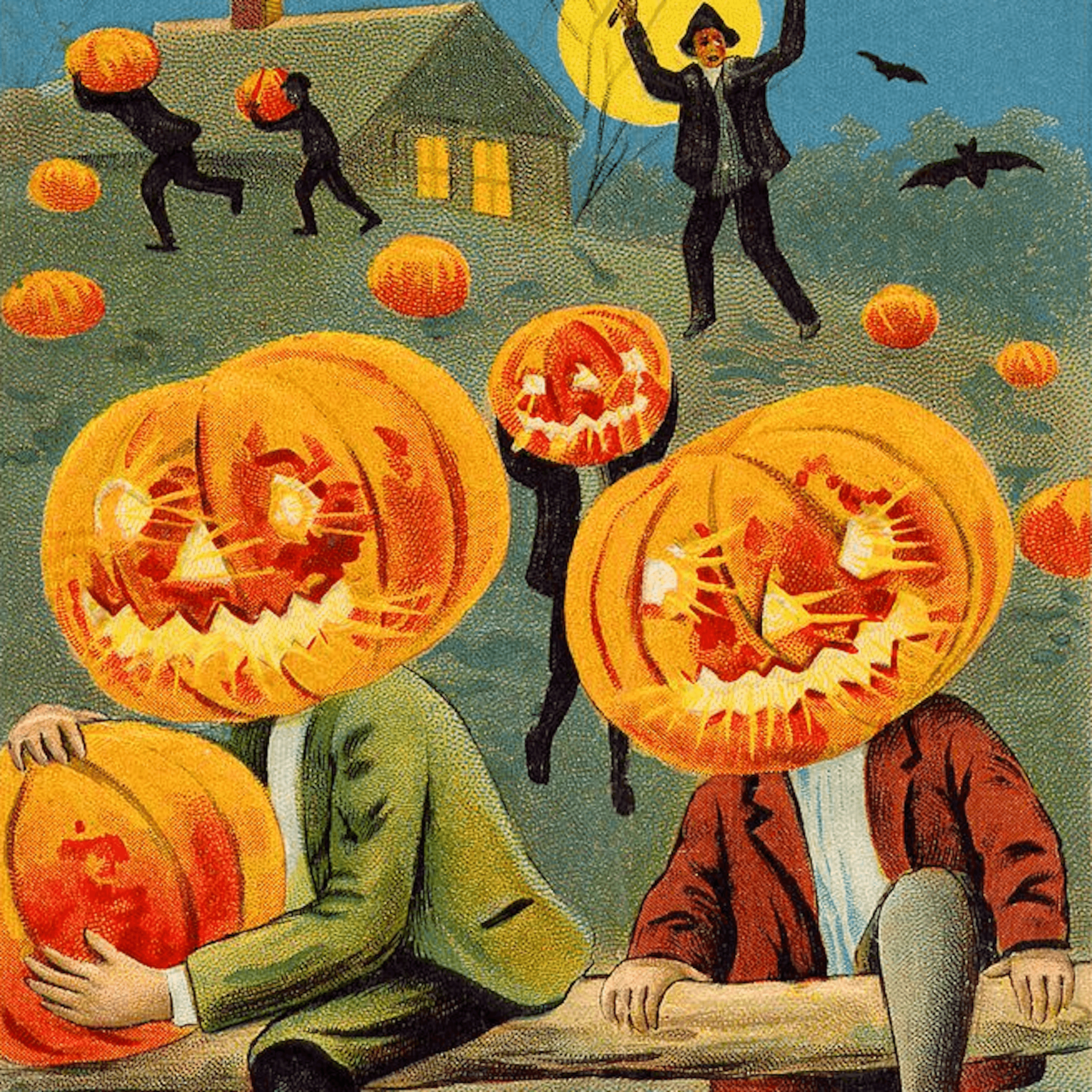 Thumbnail for "Our Haunted Podcast! Witches' Brew, The Candy Store Ghost, and The Secret History of Jack-o'-Lanterns". Thumbnail for "Our Haunted Podcast! Witches' Brew, The Candy Store Ghost, and The Secret History of Jack-o'-Lanterns".