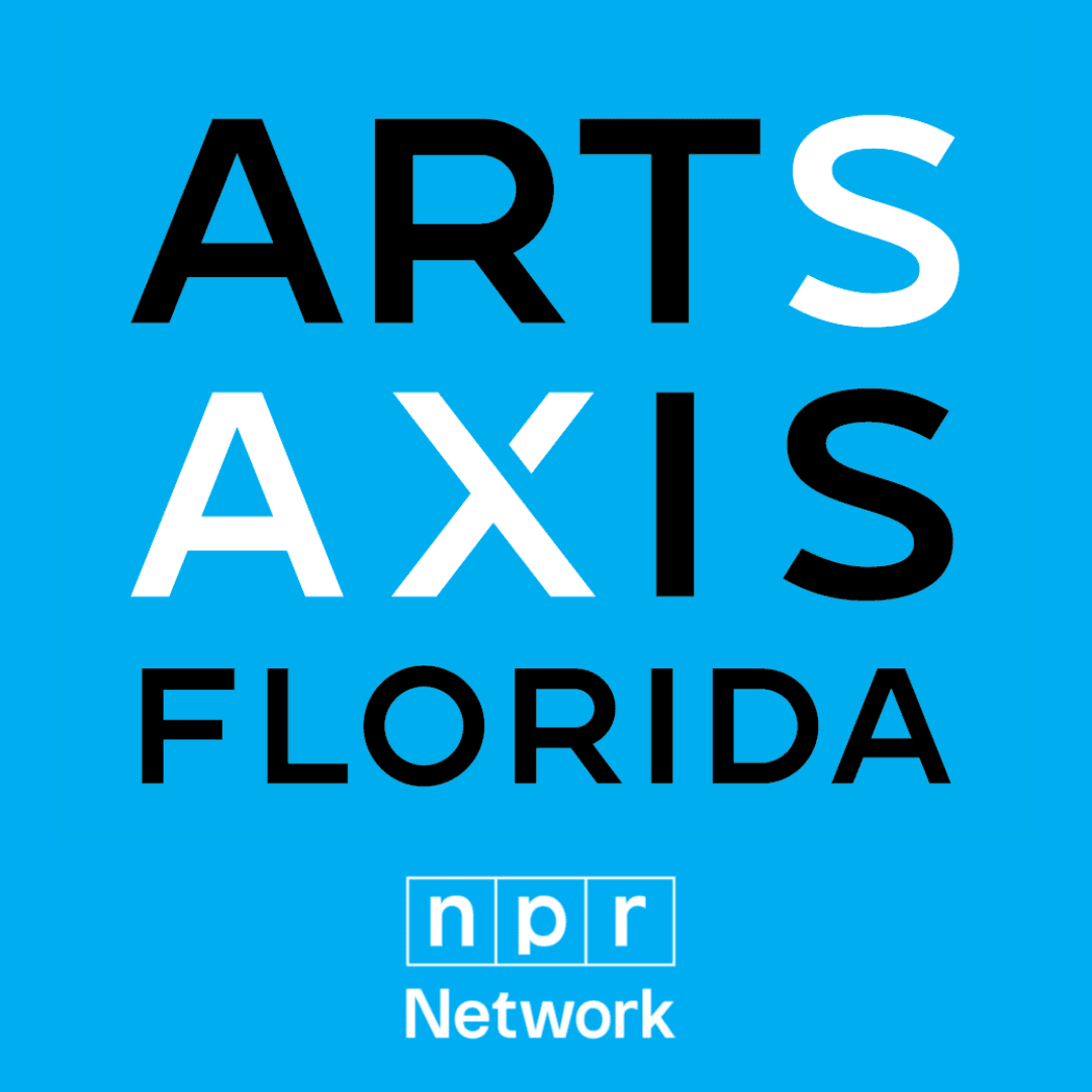 Logo for Arts Axis Florida Podcast