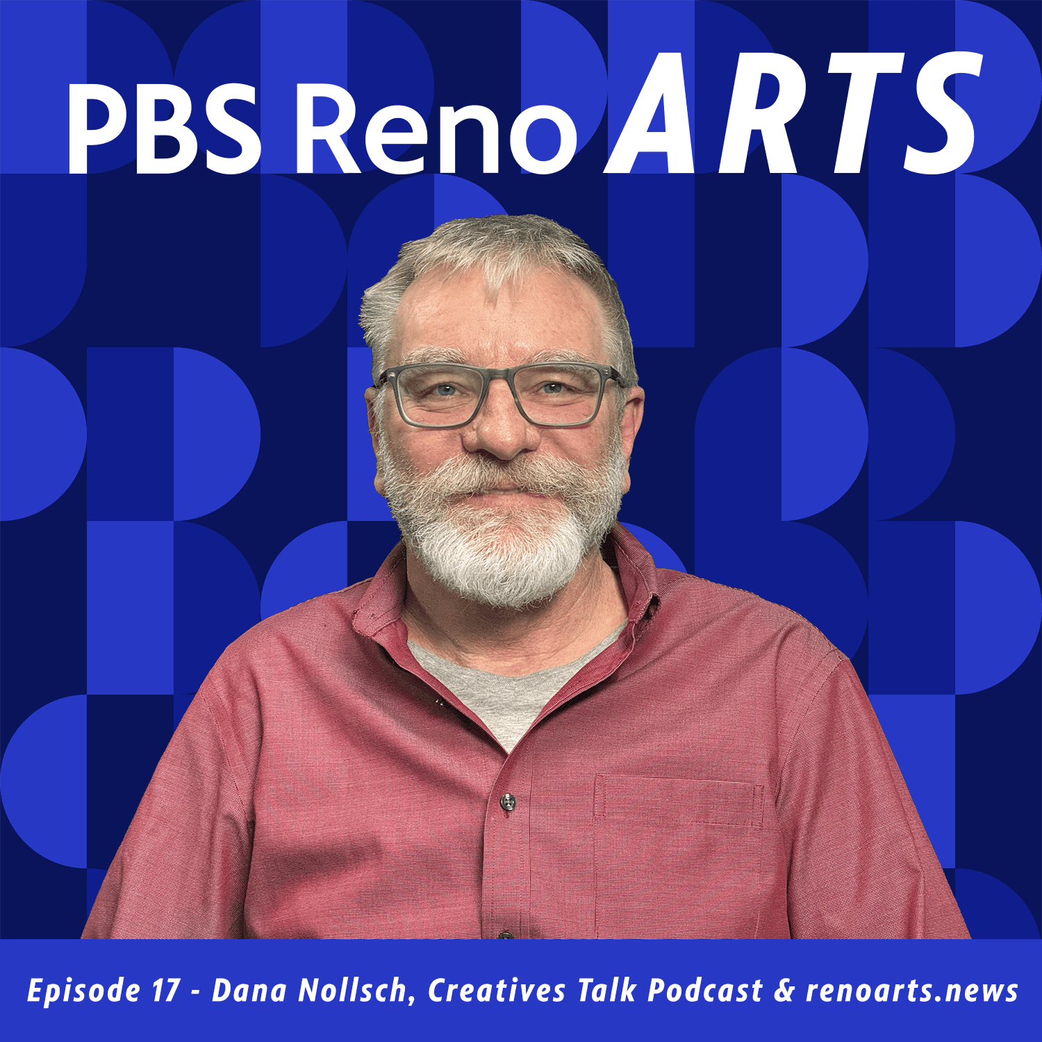 Thumbnail for "Dana Nollsch, Creatives Talk Podcast and renoarts.news". Thumbnail for "Dana Nollsch, Creatives Talk Podcast and renoarts.news".