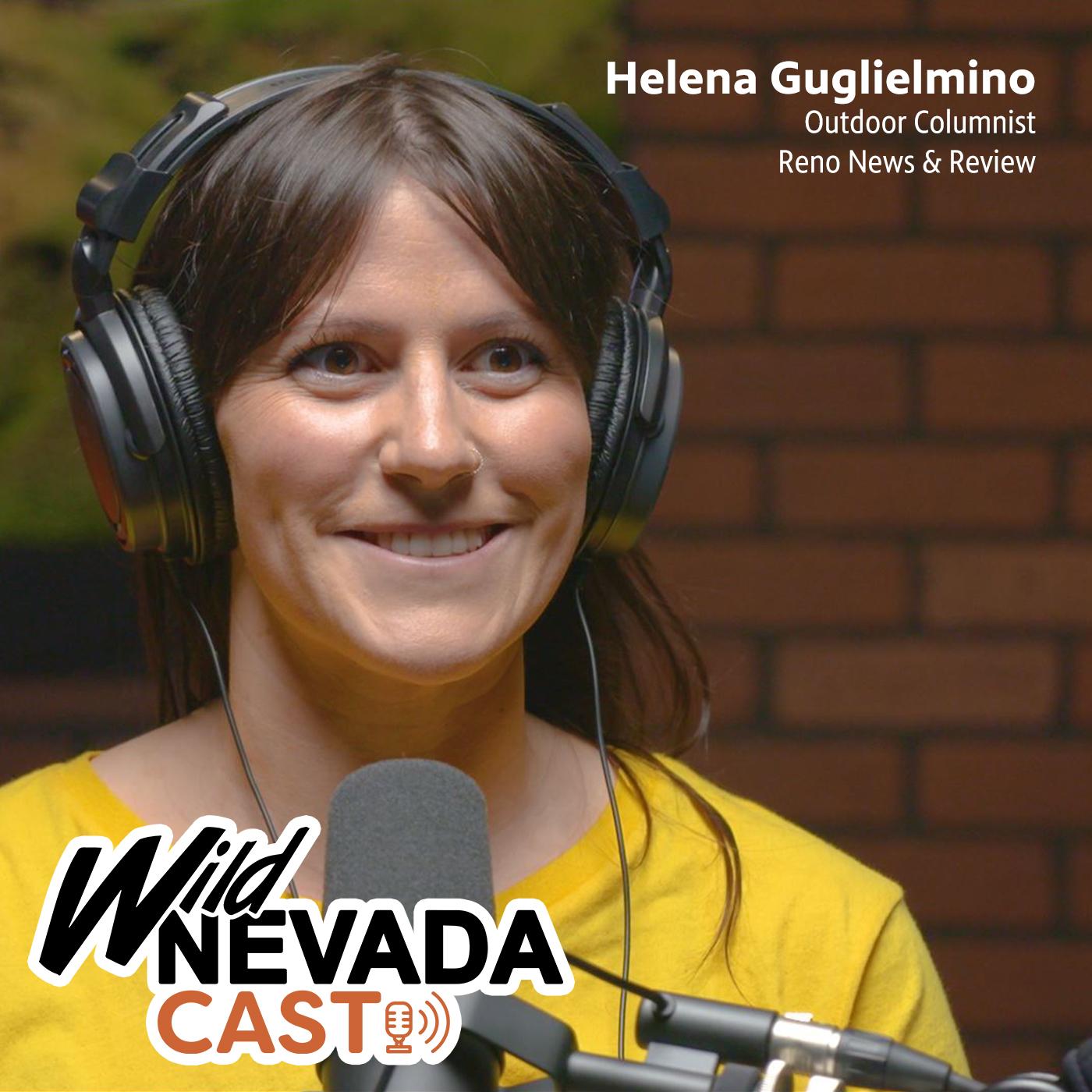 Thumbnail for "EP 007 - Helena Guglielmino, Outdoor Columnist, Reno News & Review". Thumbnail for "EP 007 - Helena Guglielmino, Outdoor Columnist, Reno News & Review".