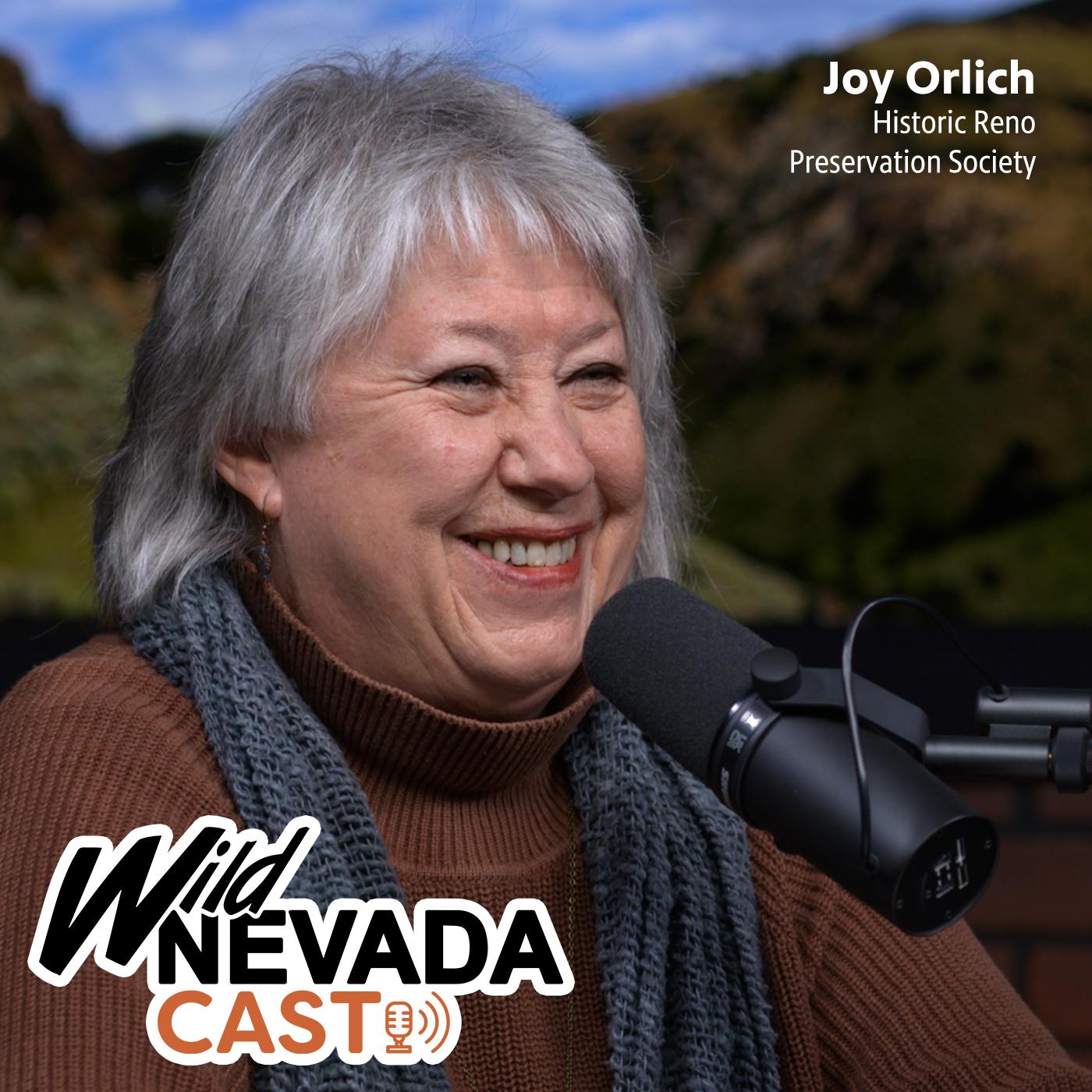 Thumbnail for "EP 012 - Joy Orlich, Historic Reno Preservation Society". Thumbnail for "EP 012 - Joy Orlich, Historic Reno Preservation Society".