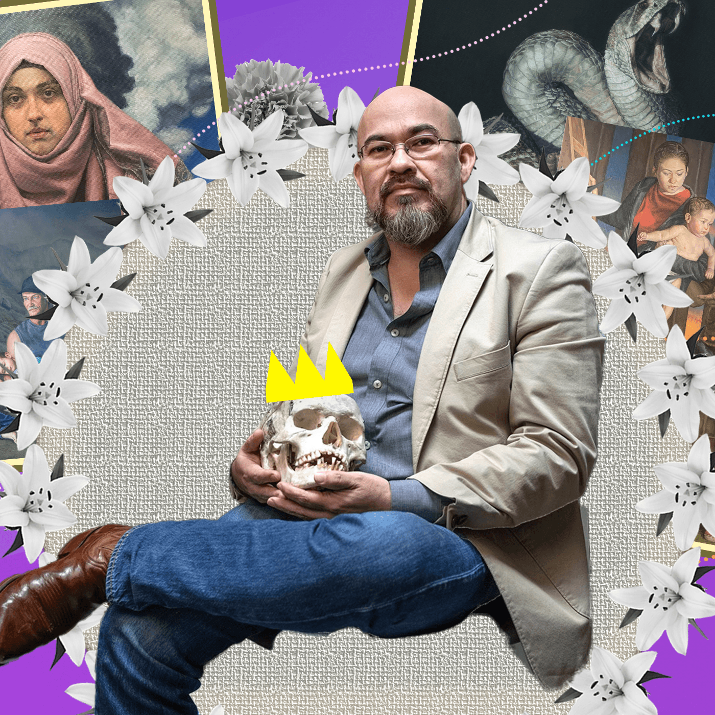 Thumbnail for "Rigoberto Gonzalez and the politics of painting migration". Thumbnail for "Rigoberto Gonzalez and the politics of painting migration".