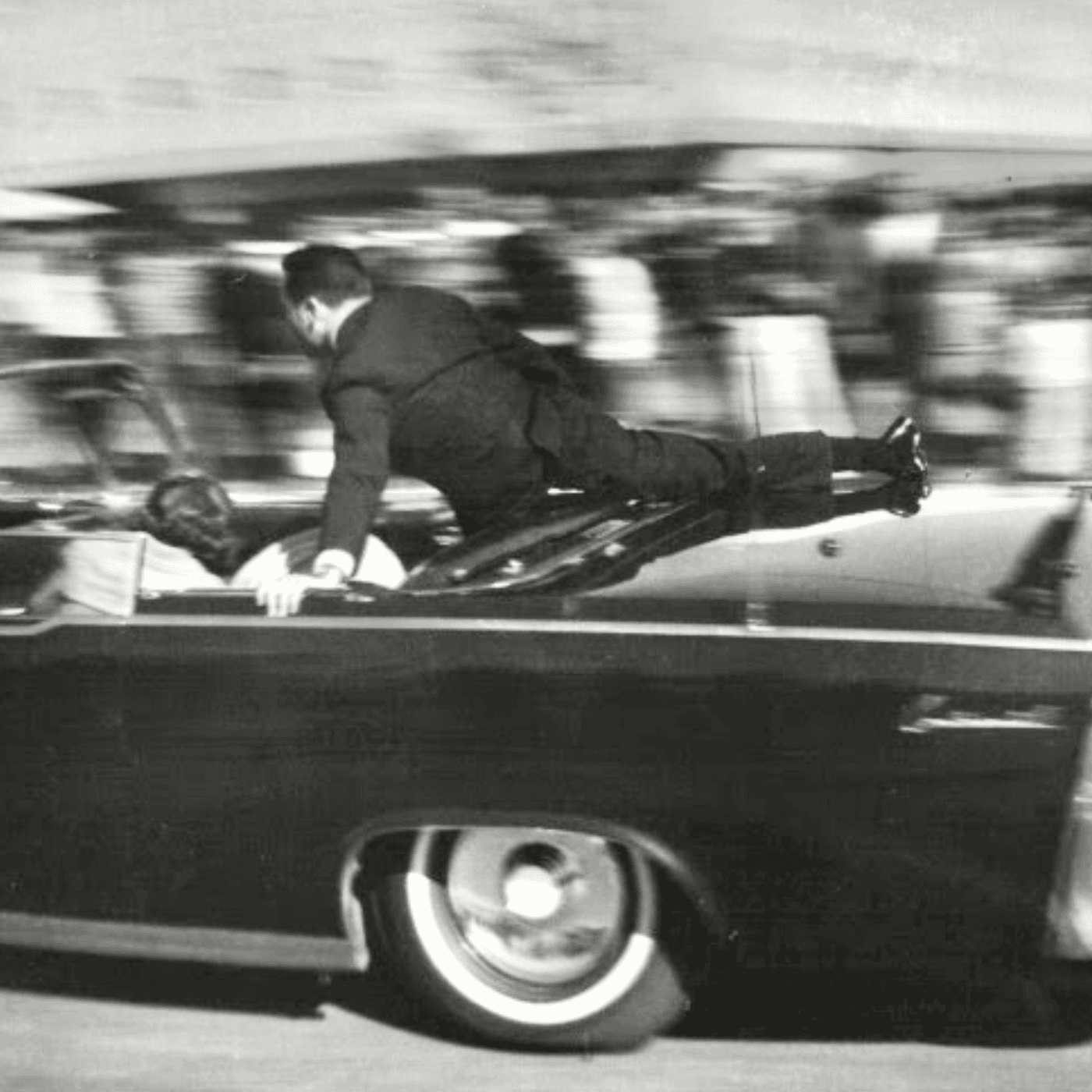 Thumbnail for "The Man on the President's Limo". Thumbnail for "The Man on the President's Limo".