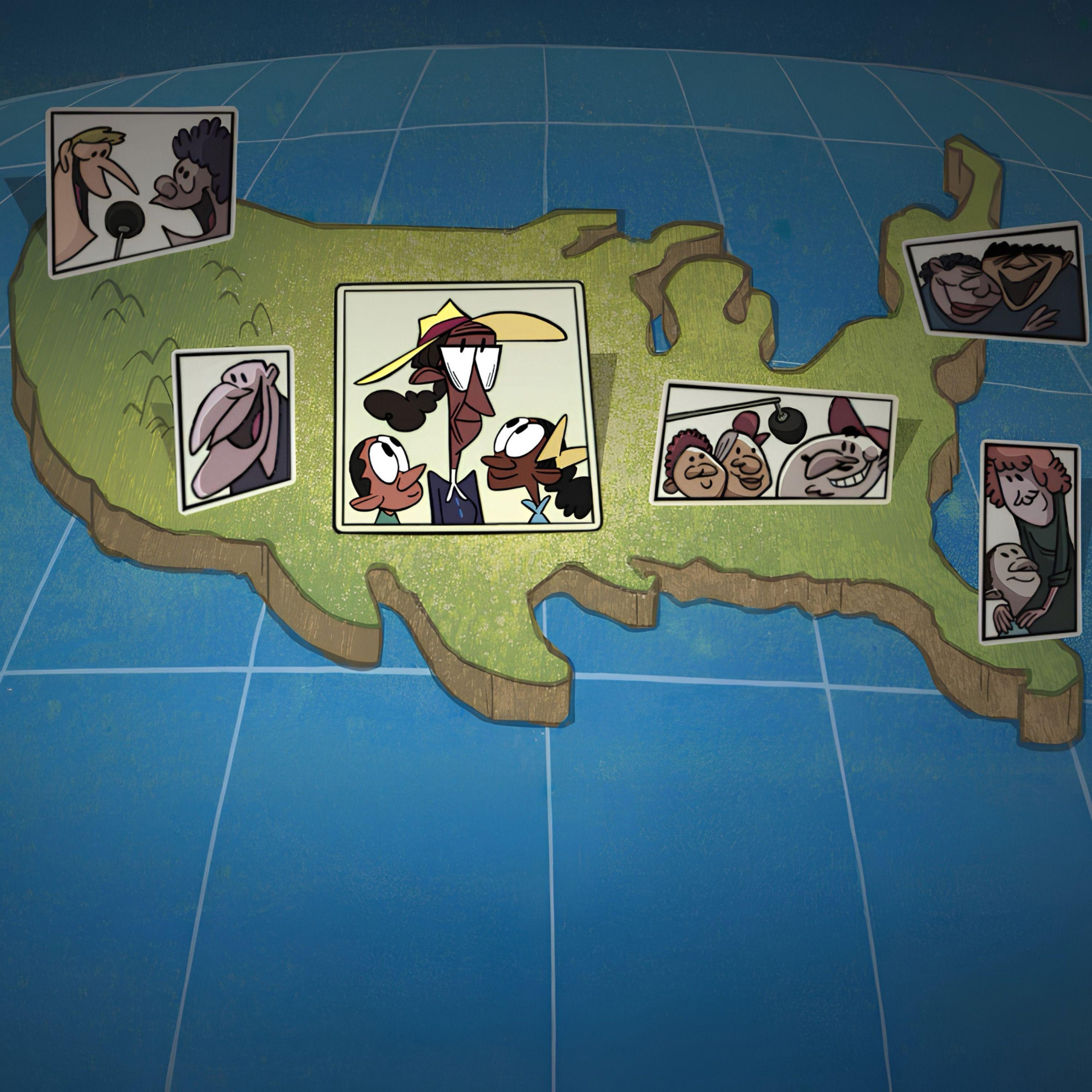 Thumbnail for "America, Meet America". Thumbnail for "America, Meet America".