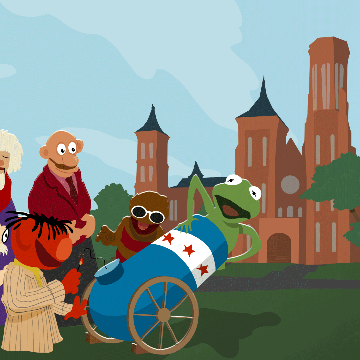 Thumbnail for "The 'Gentle Anarchy' of the Muppets". Thumbnail for "The 'Gentle Anarchy' of the Muppets".