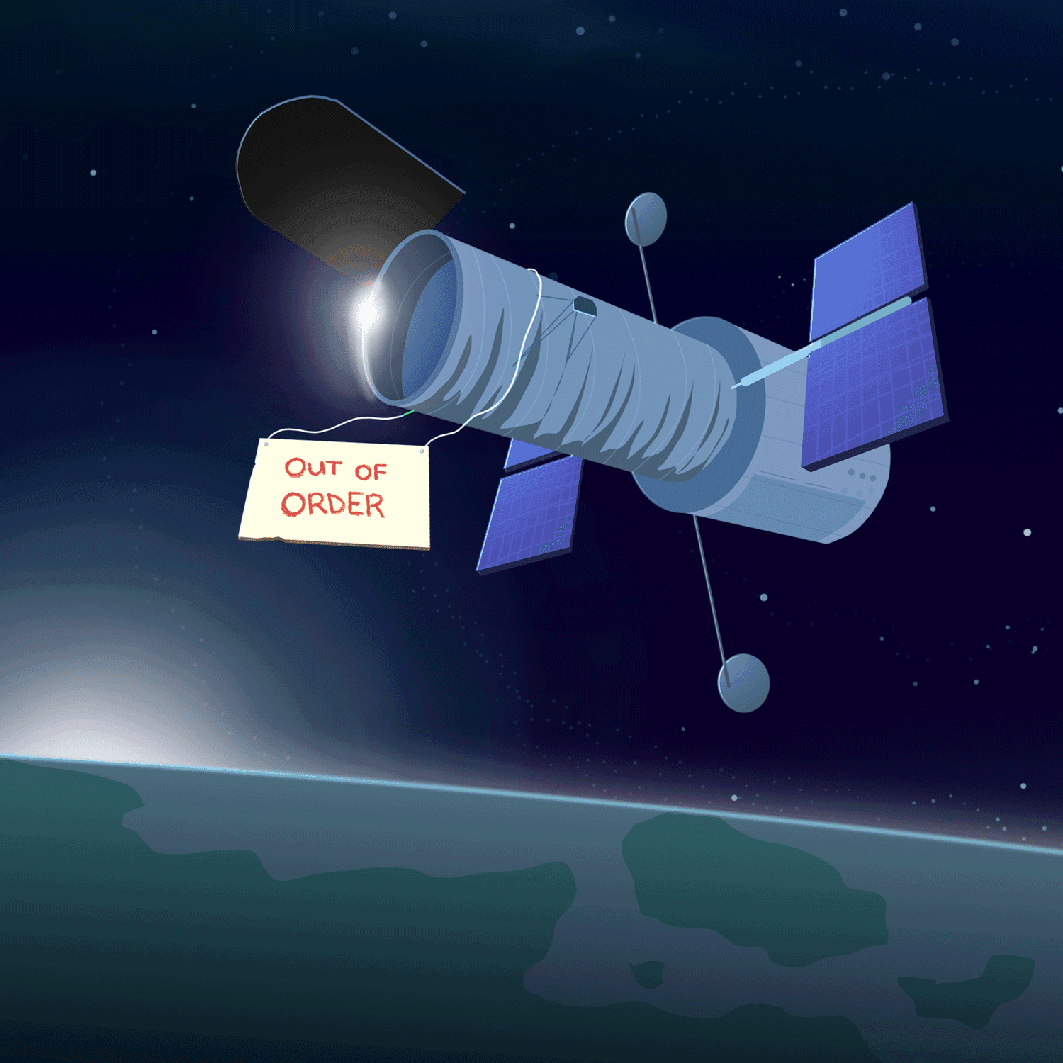 Thumbnail for "Hubble Trouble". Thumbnail for "Hubble Trouble".