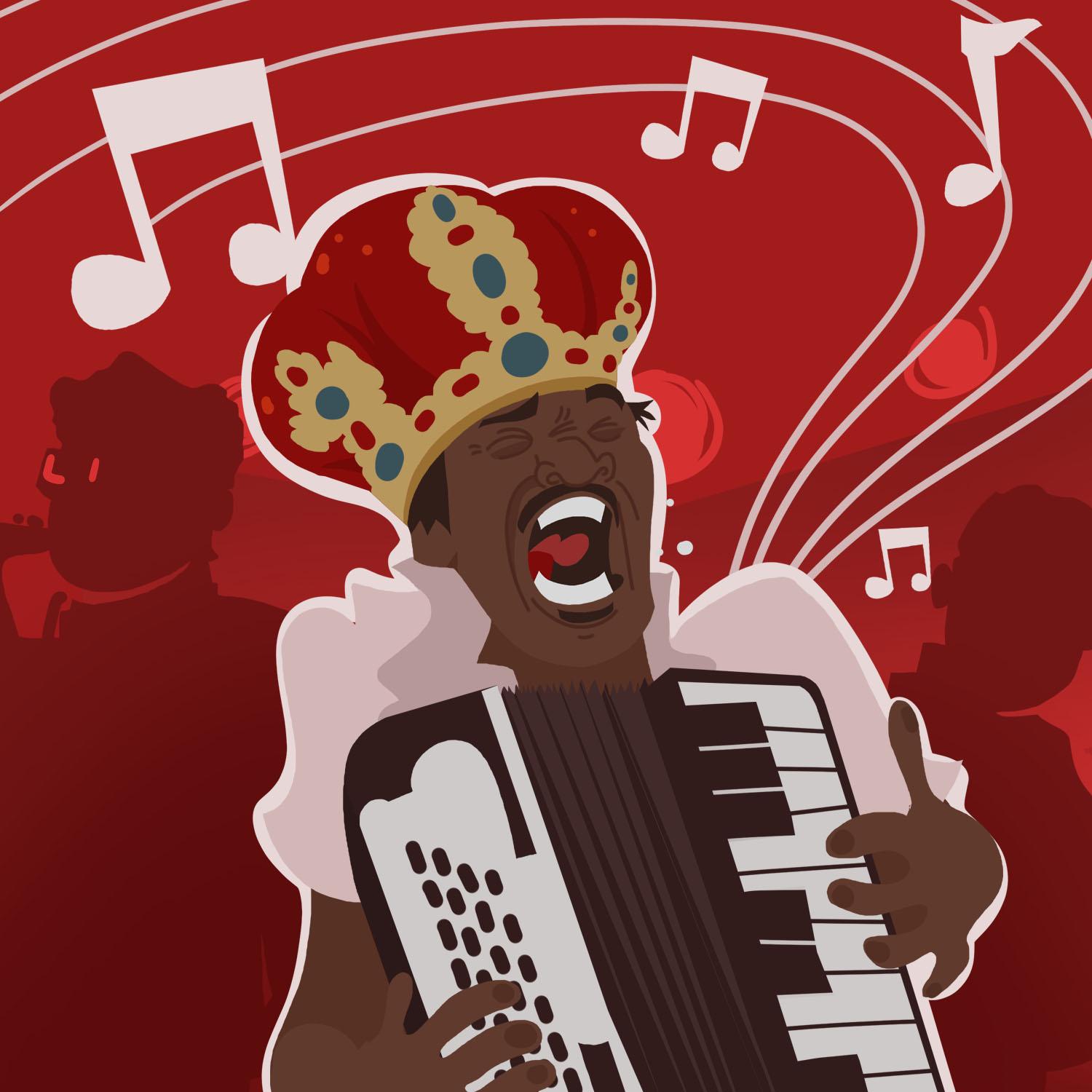 Thumbnail for "The King of Zydeco". Thumbnail for "The King of Zydeco".