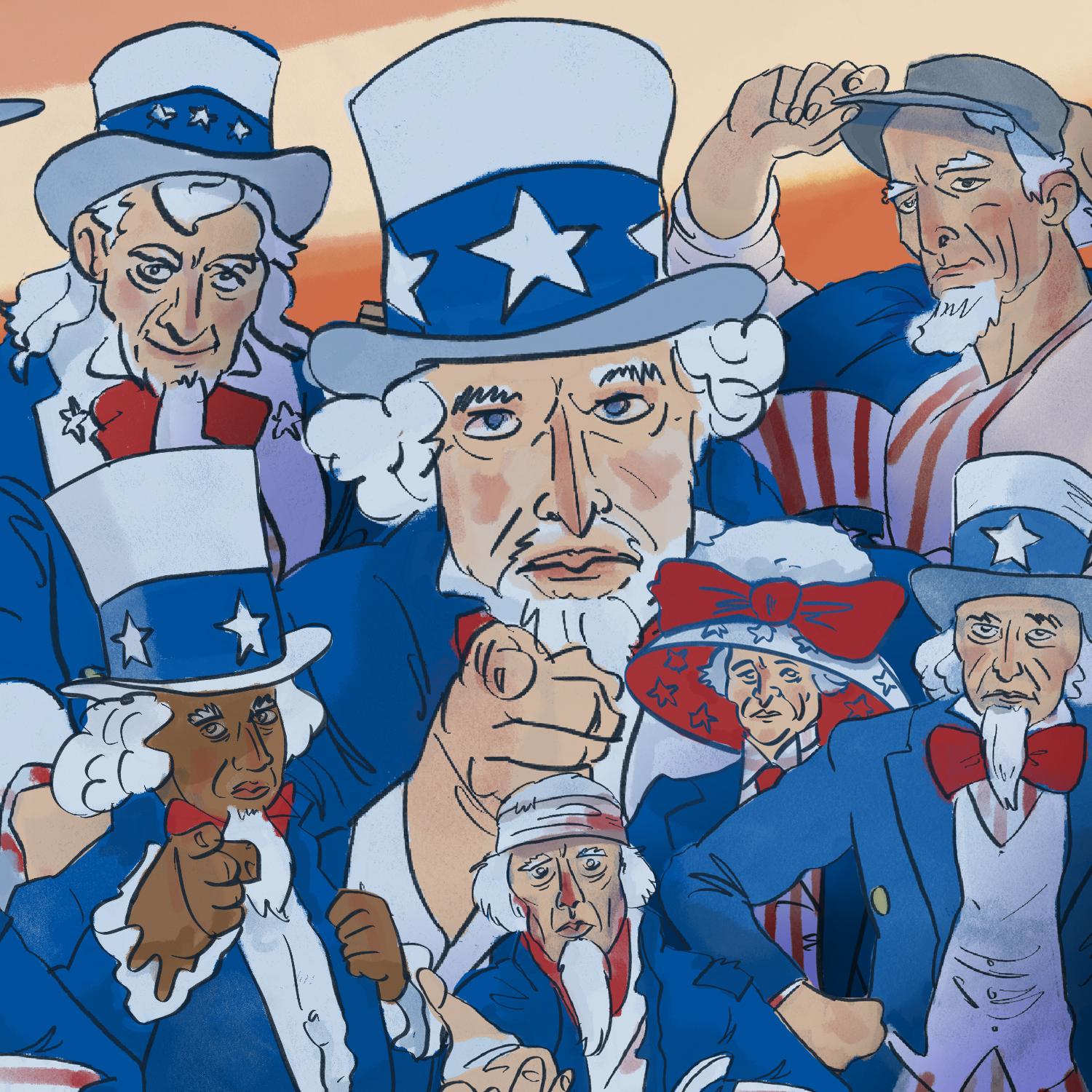 Thumbnail for "Will the Real Uncle Sam Please Stand Up?". Thumbnail for "Will the Real Uncle Sam Please Stand Up?".