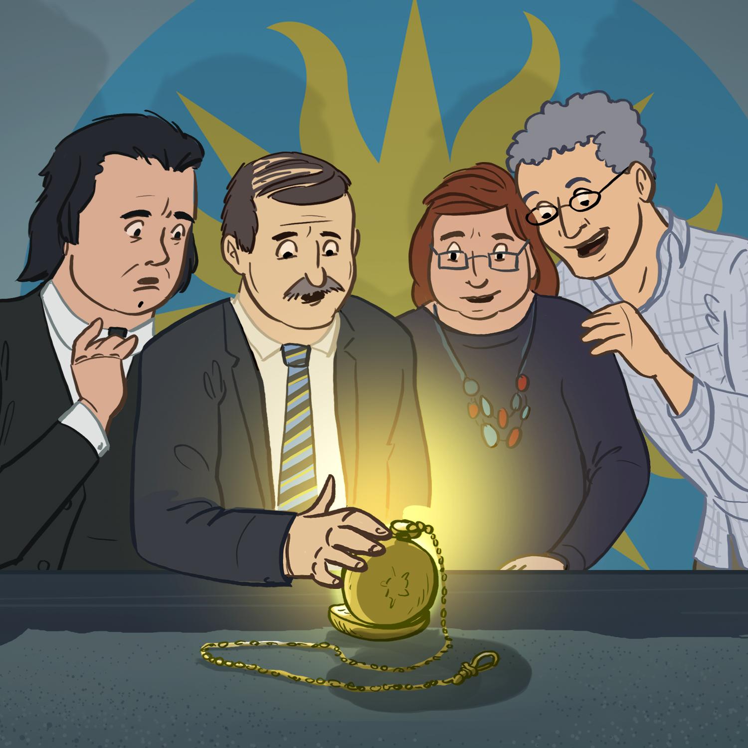 Thumbnail for "The Secret of Lincoln's Watch". Thumbnail for "The Secret of Lincoln's Watch".