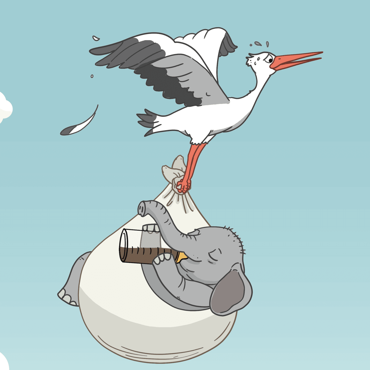Thumbnail for "The Baby Elephant and The Elixir of Poo". Thumbnail for "The Baby Elephant and The Elixir of Poo".