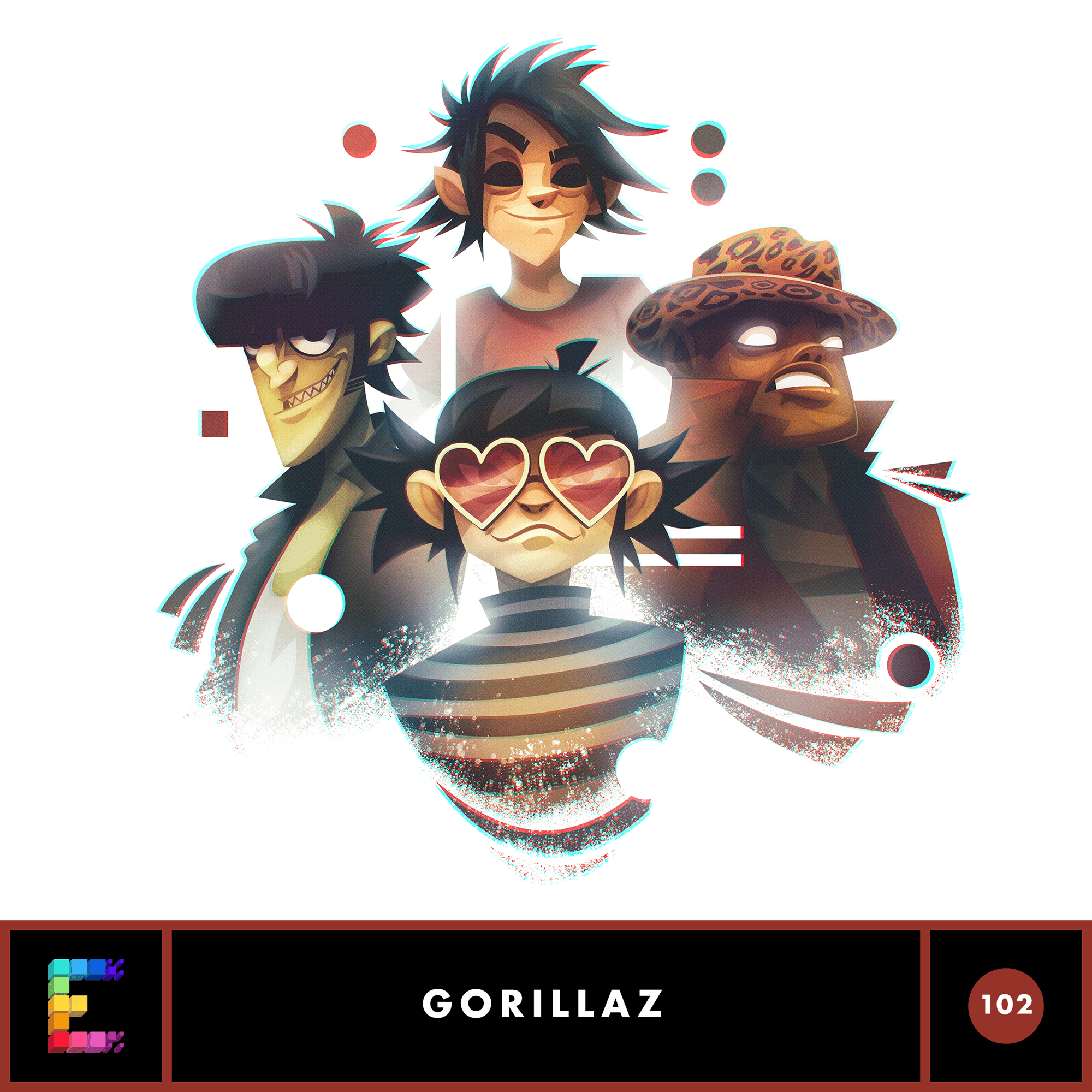 Thumbnail for "Gorillaz - Andromeda (feat. D.R.A.M.)". Thumbnail for "Gorillaz - Andromeda (feat. D.R.A.M.)".
