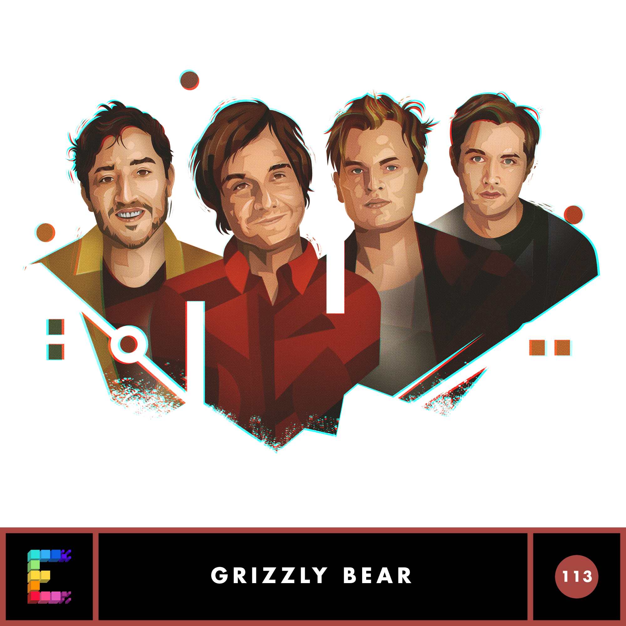 Thumbnail for "Grizzly Bear - Four Cypresses". Thumbnail for "Grizzly Bear - Four Cypresses".