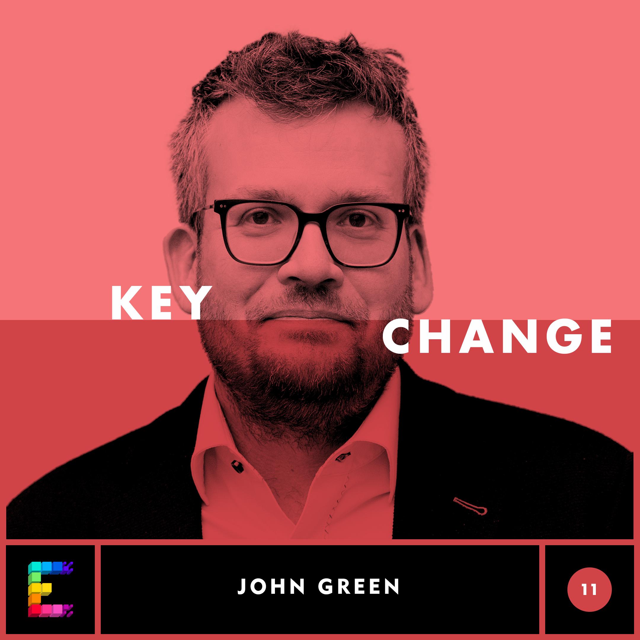 Thumbnail for "Key Change: John Green on "You'll Never Walk Alone."". Thumbnail for "Key Change: John Green on "You'll Never Walk Alone."".