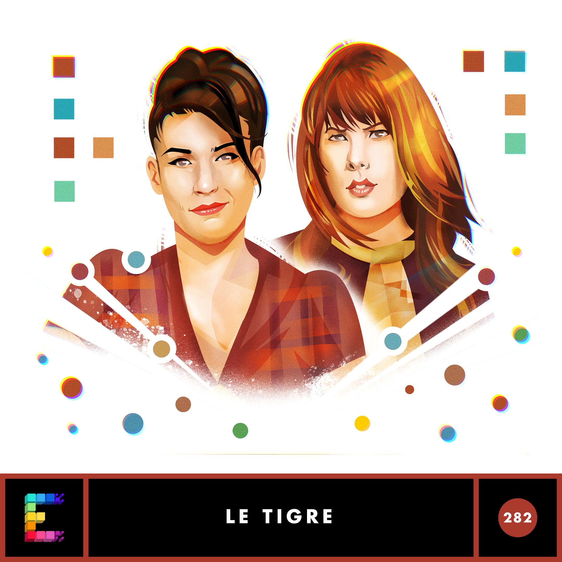 Thumbnail for "Le Tigre - Deceptacon". Thumbnail for "Le Tigre - Deceptacon".