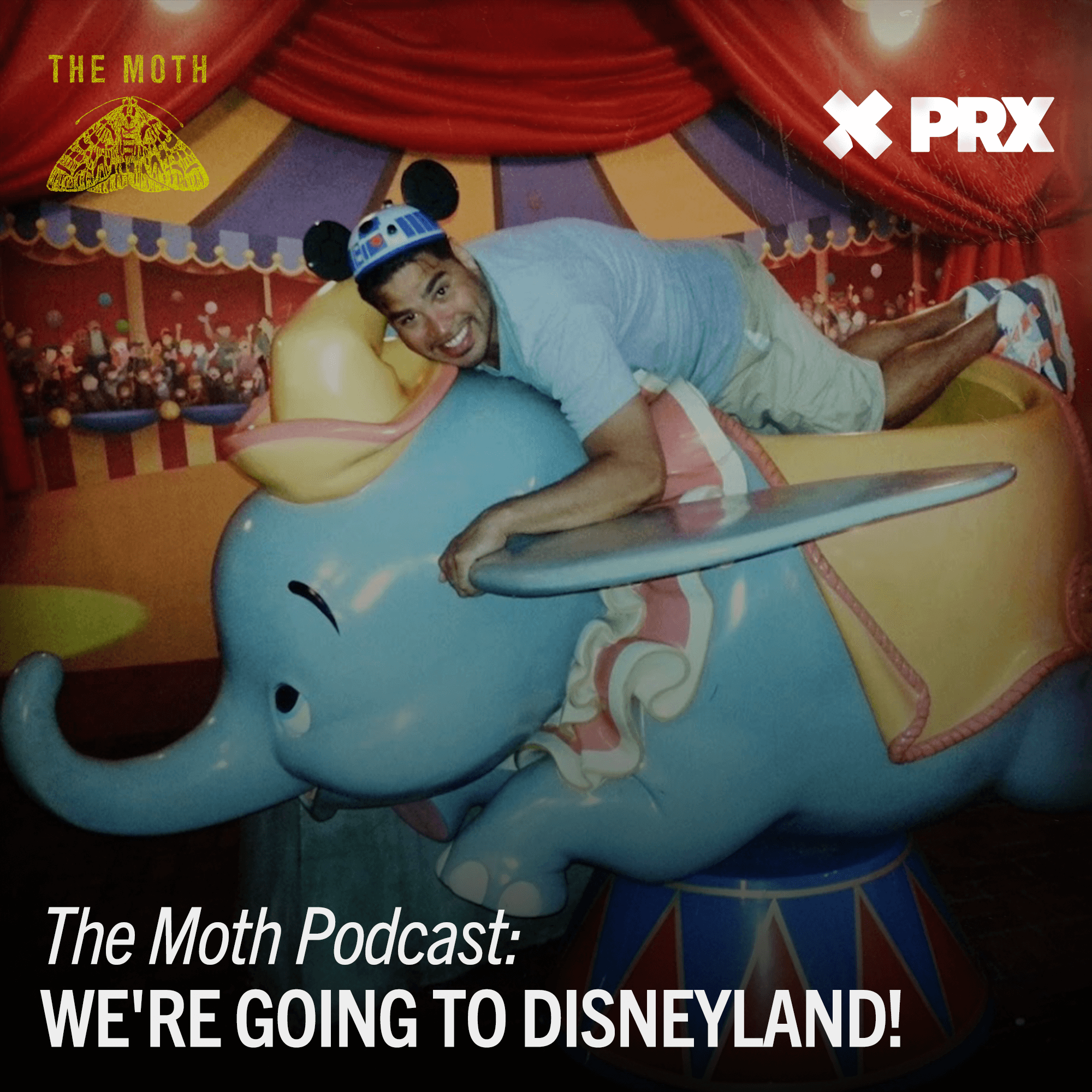 Thumbnail for "The Moth Podcast: We're Going To Disney World!". Thumbnail for "The Moth Podcast: We're Going To Disney World!".